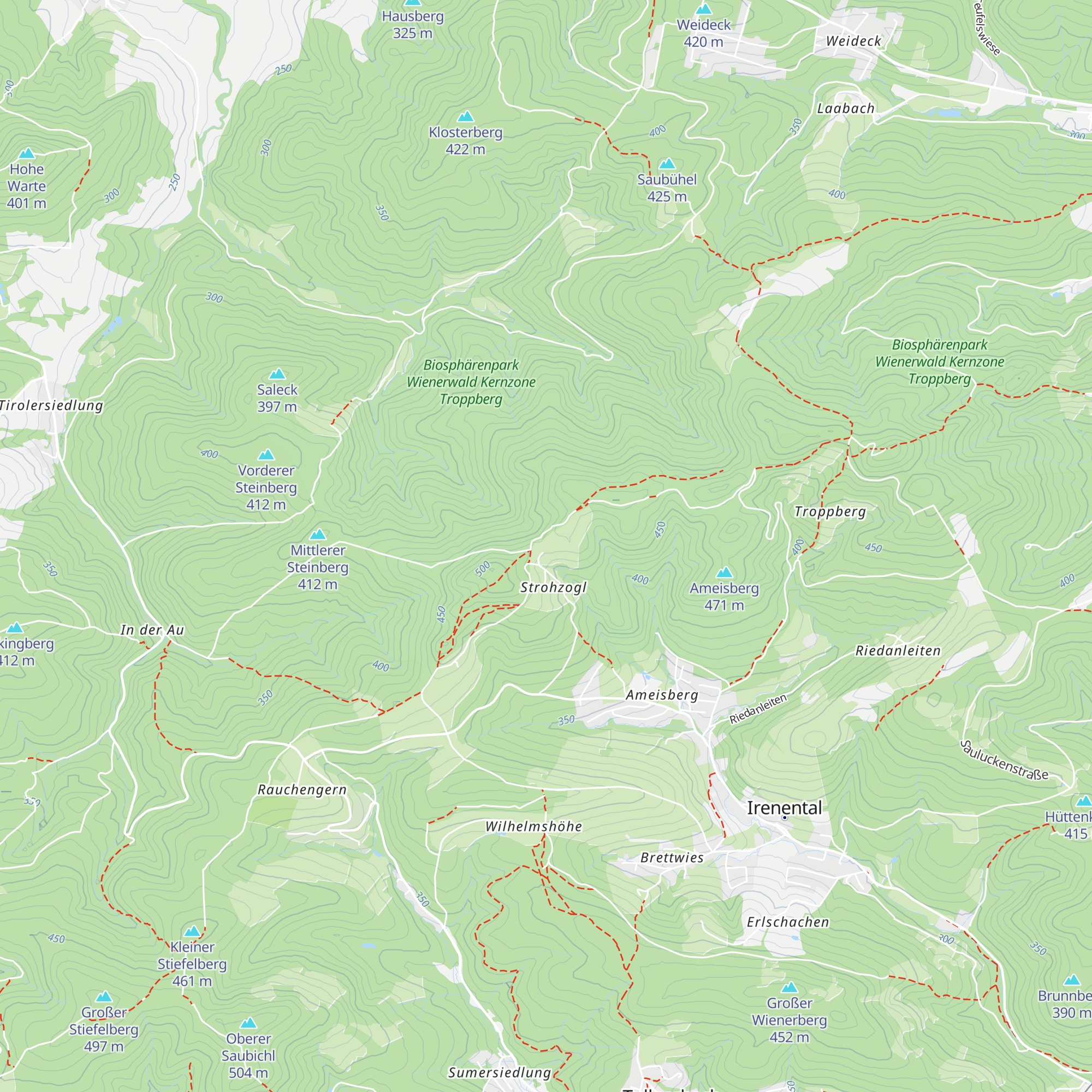 Haus Troppberg map