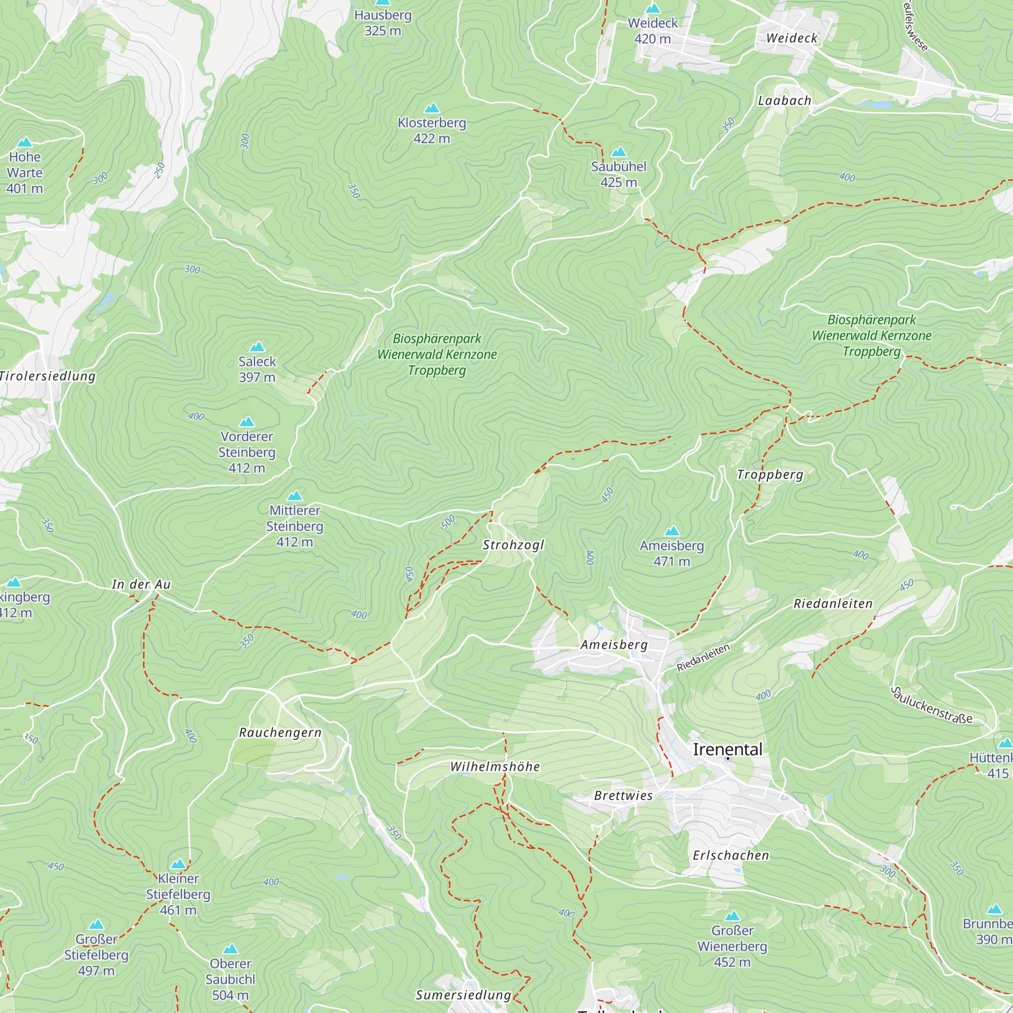 Haus Troppberg map