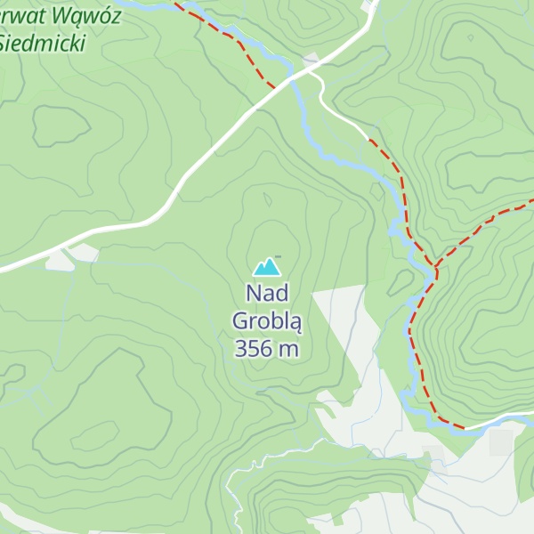 Map of Nad Groblą