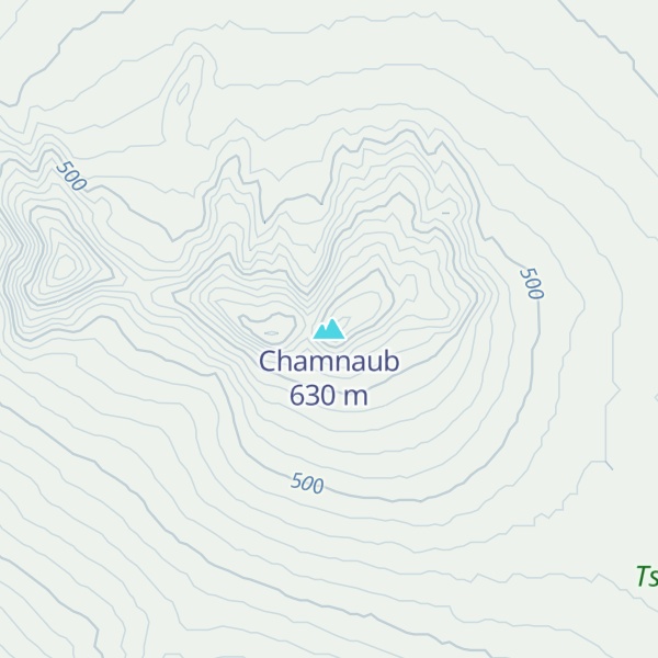 Map of Chamnaub