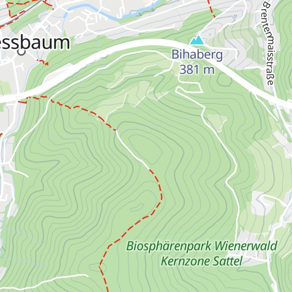 Map of Vorderer Sattel