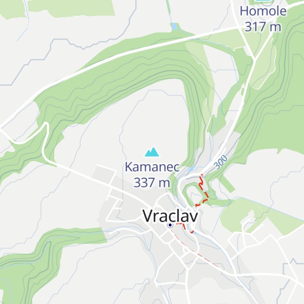 Map of Kamanec