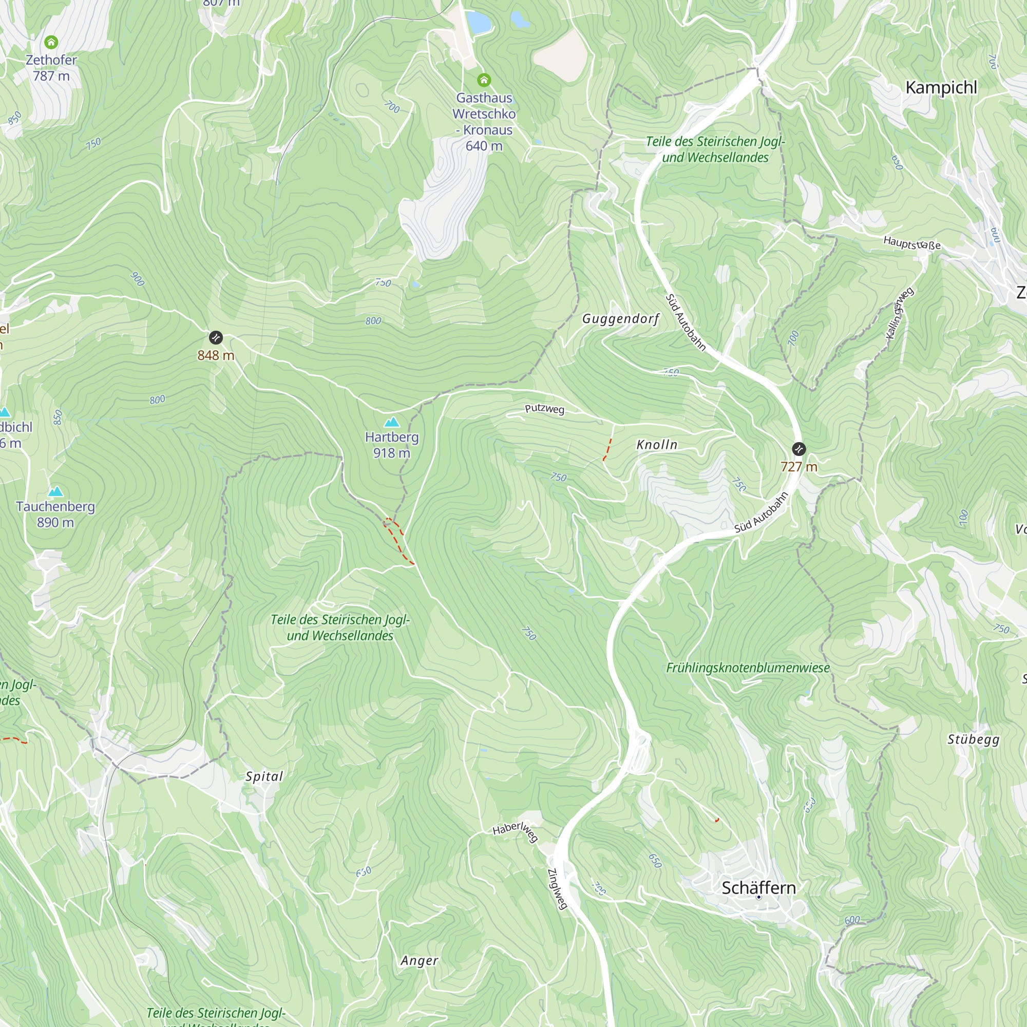 Reitstall Scheeberger map
