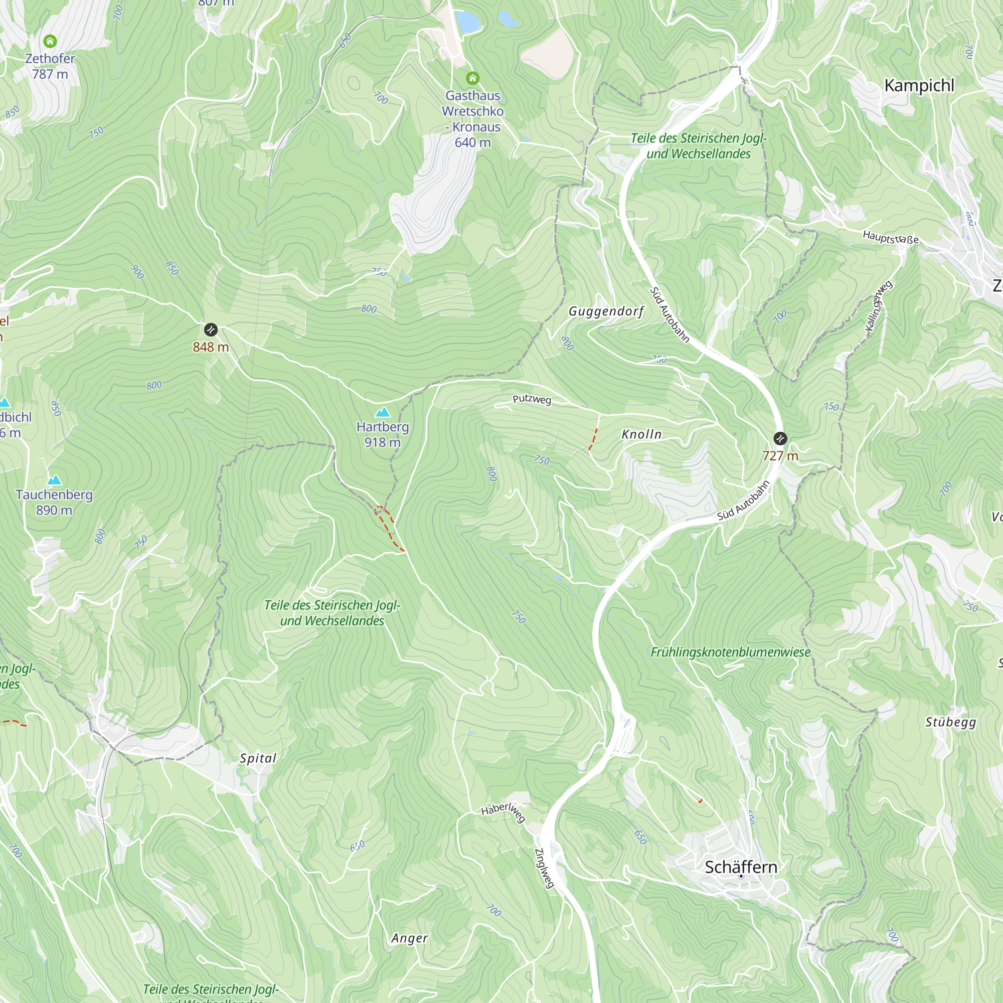 Reitstall Scheeberger map