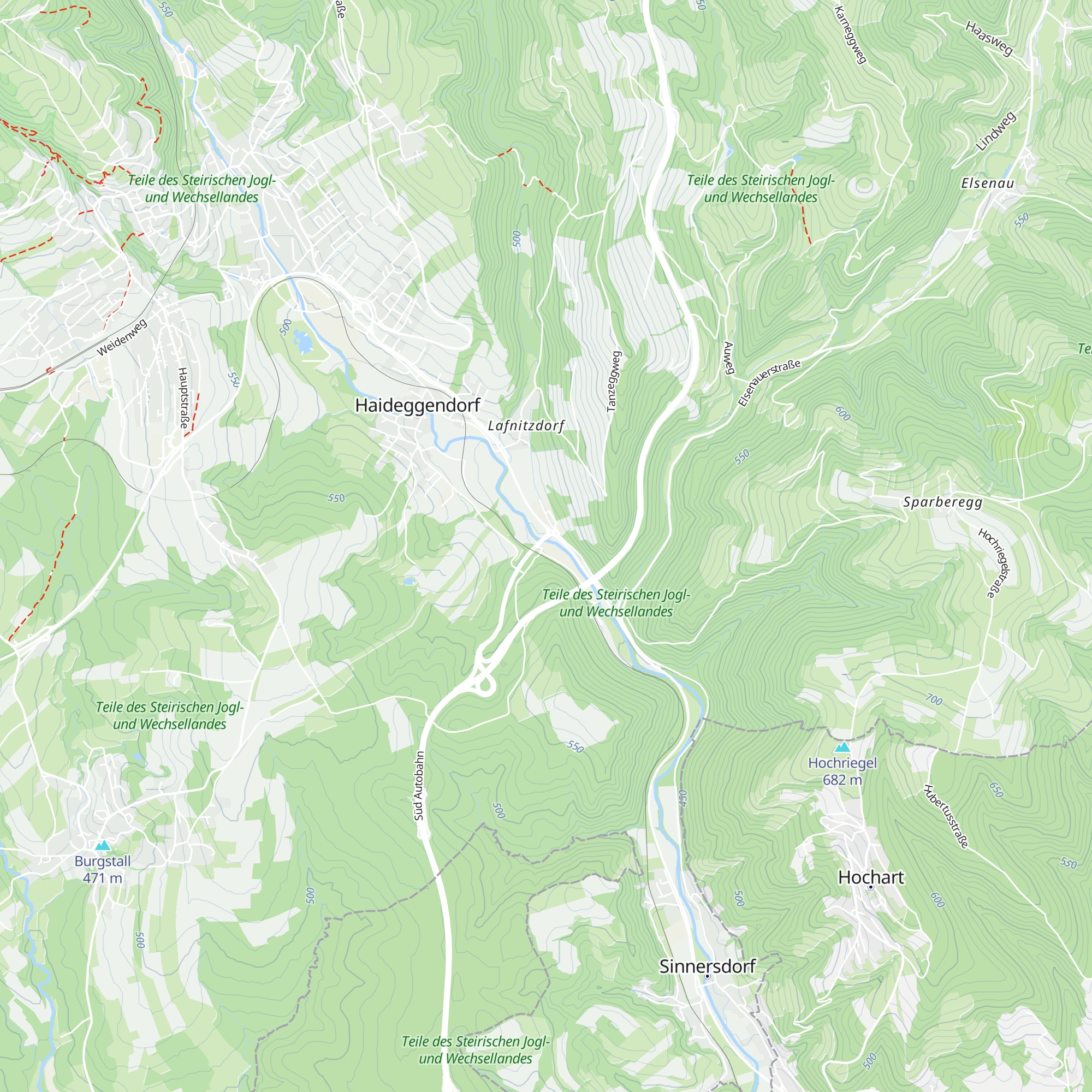 Autobahnmeisterei map