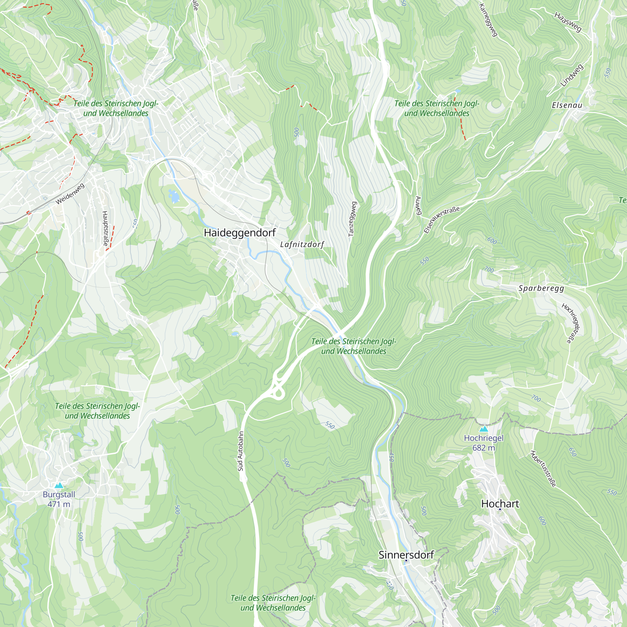 Autobahnmeisterei map