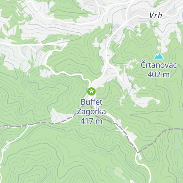 Map of Buffet Zagorka