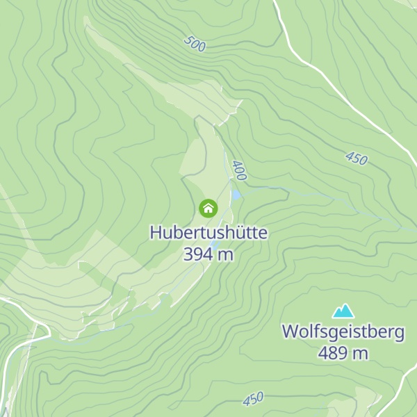 Map of Hubertushütte