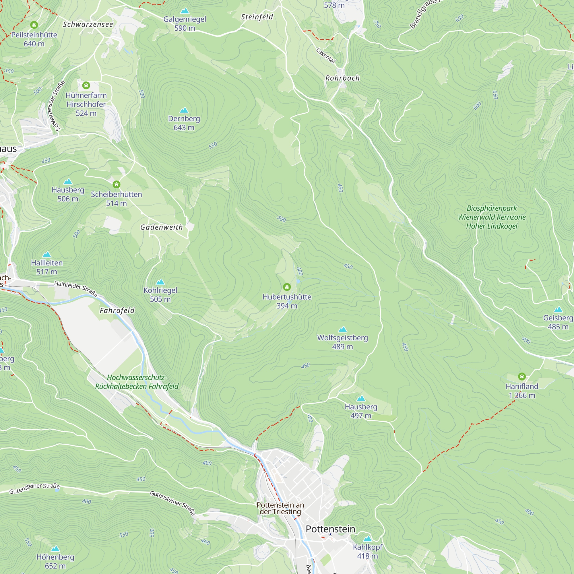 Hubertushütte map