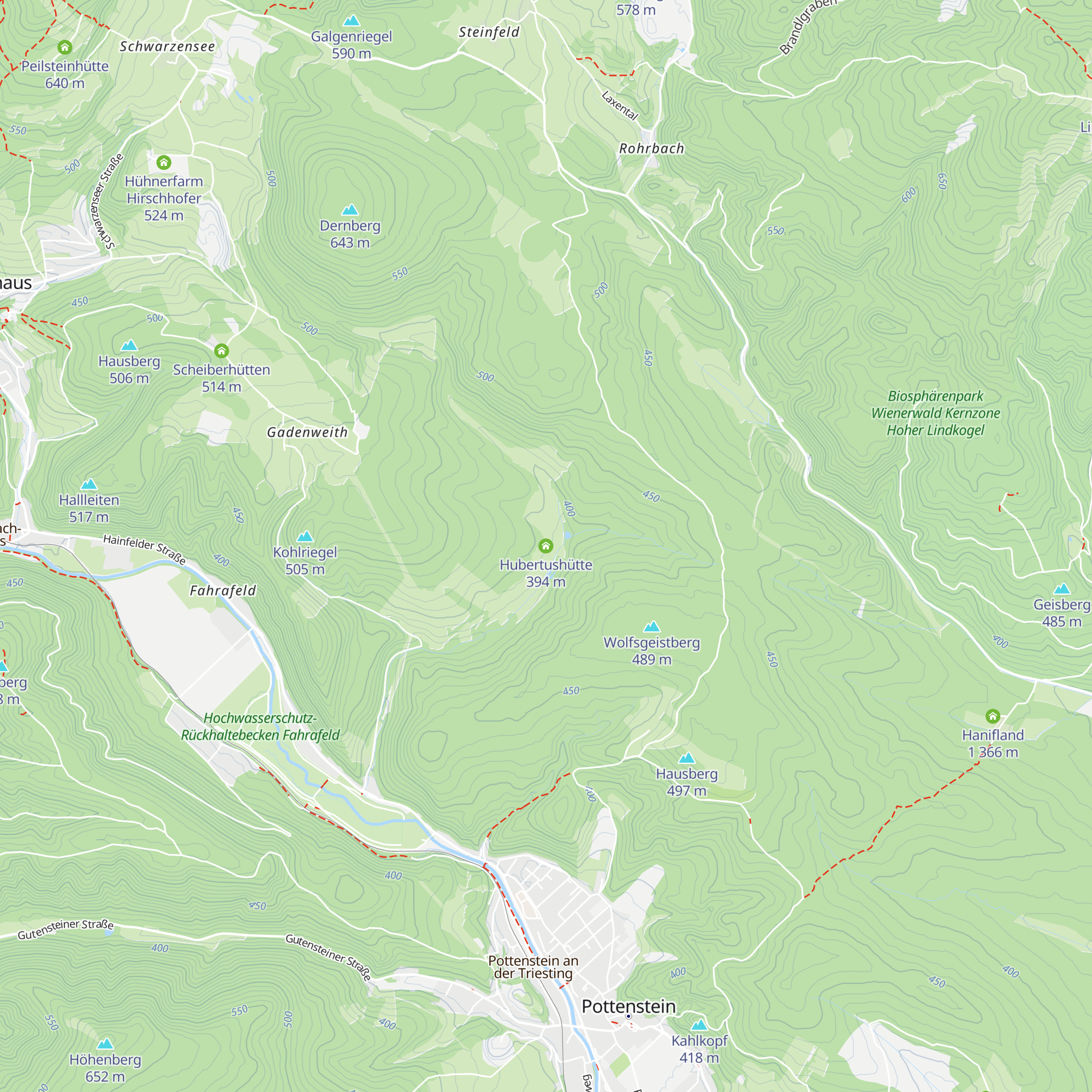 Hubertushütte map