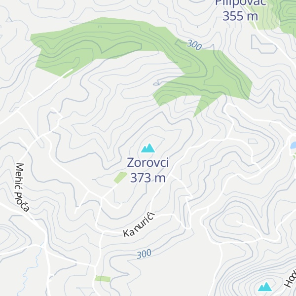 Map of Zorovci