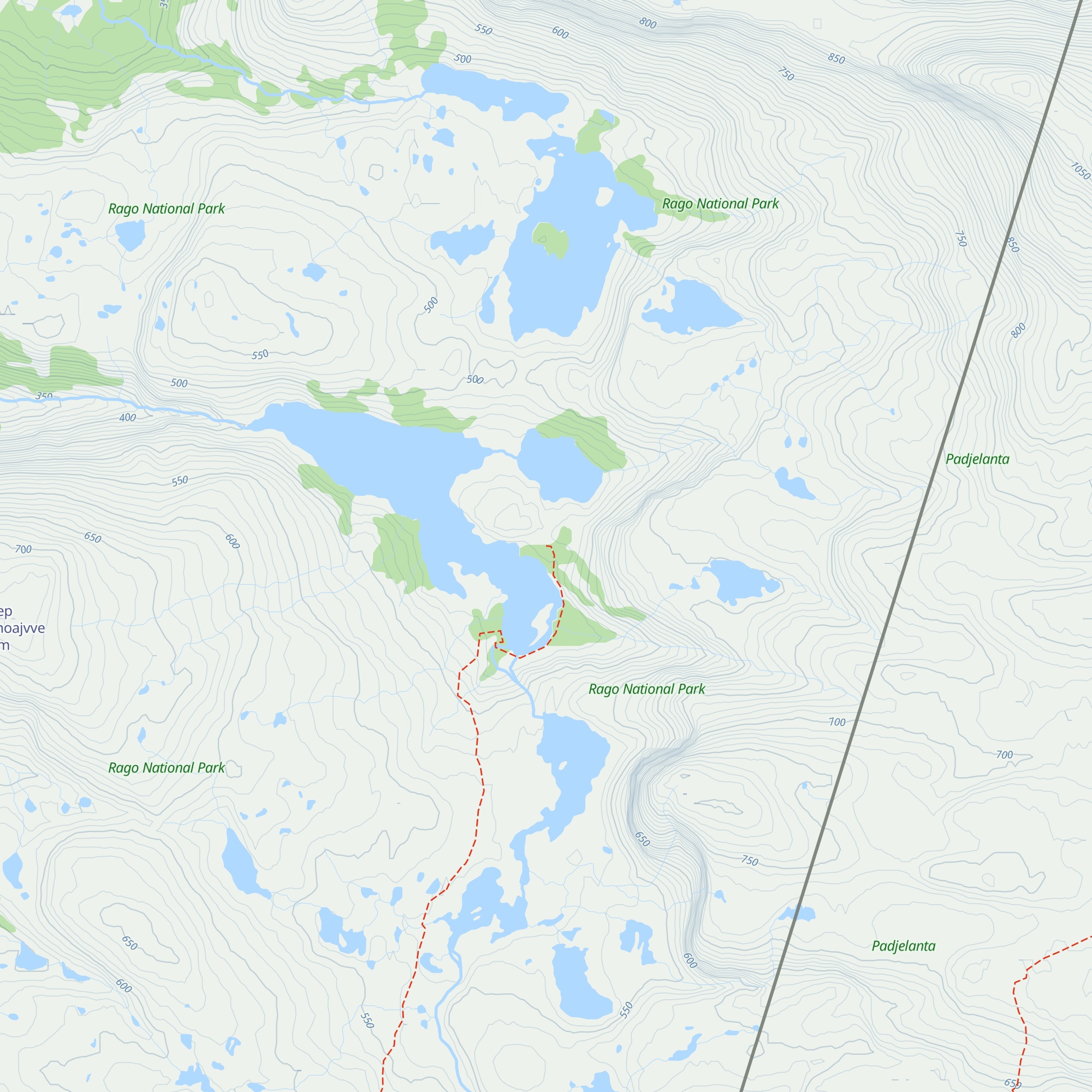 Ragojaurehytta map