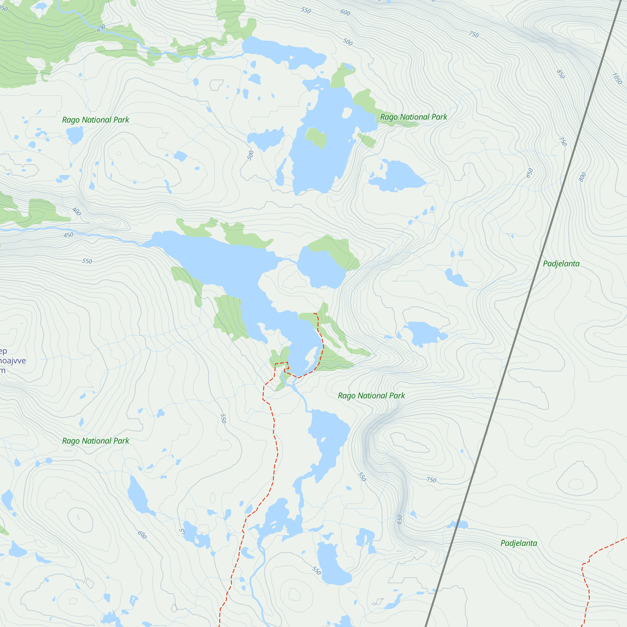 Ragojaurehytta map