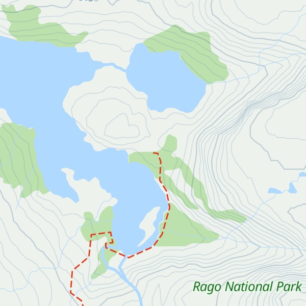 Map of Ragojaurehytta