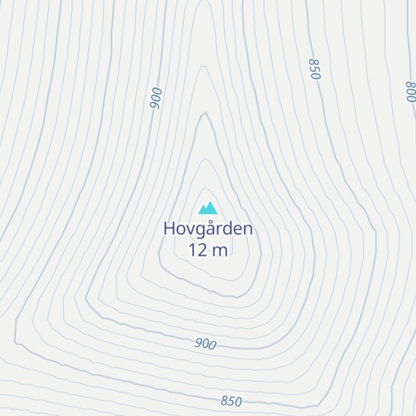Map of Hovgården