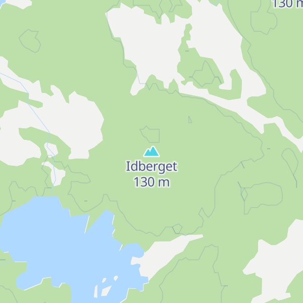 Map of Idberget