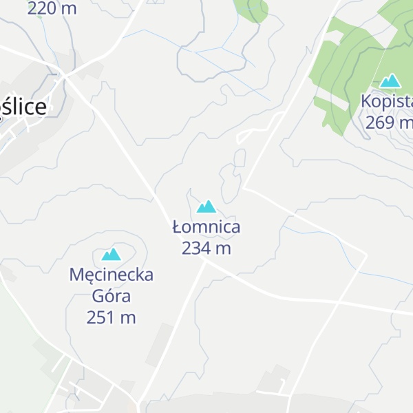 Map of Łomnica