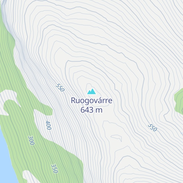 Map of Ruogovárre