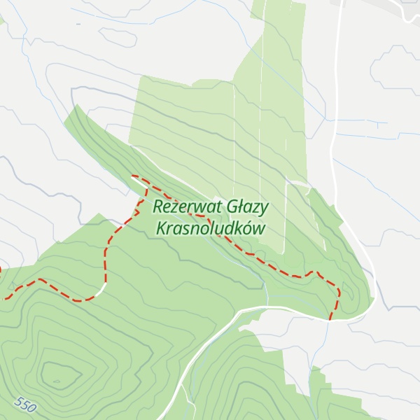 Map of Skałki