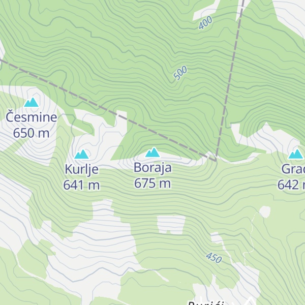 Map of Boraja