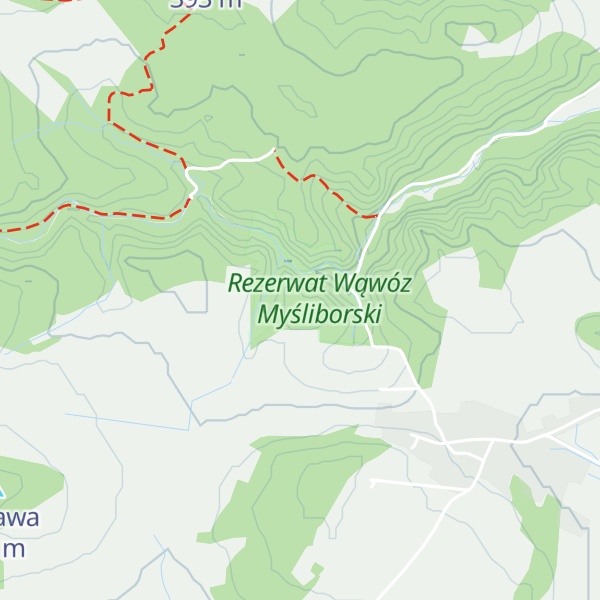 Map of Paprotnik