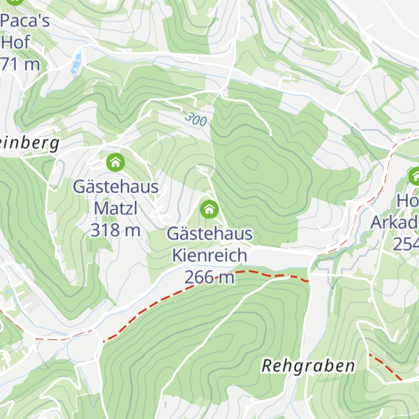 Map of Gästehaus Kienreich