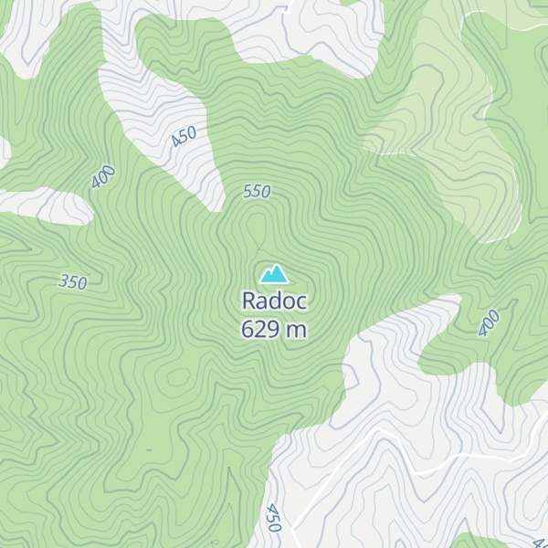 Map of Radoc