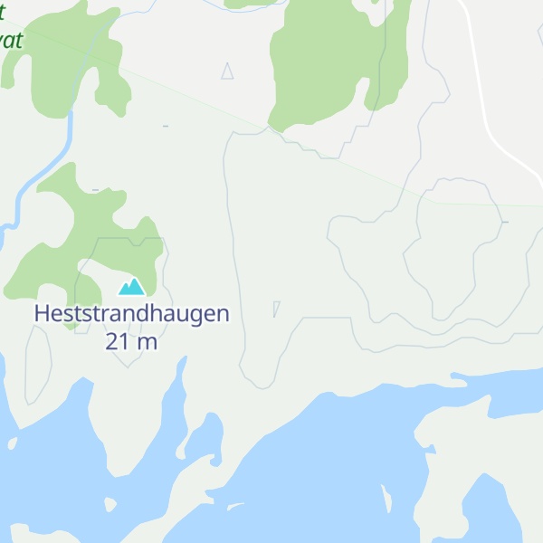 Map of Øyvikhaugan
