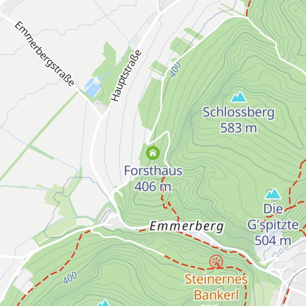 Map of Forsthaus