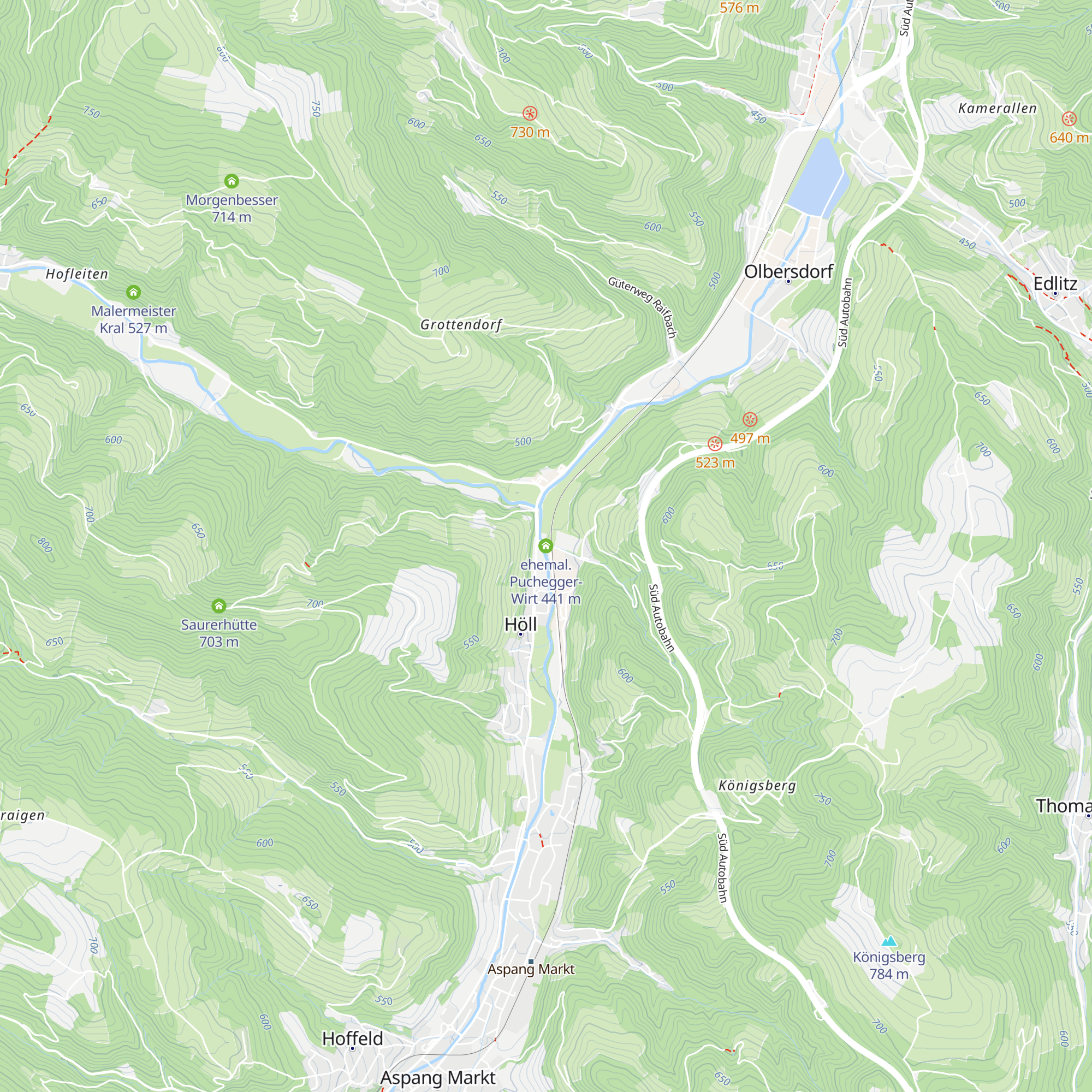 ehemal. Puchegger-Wirt map