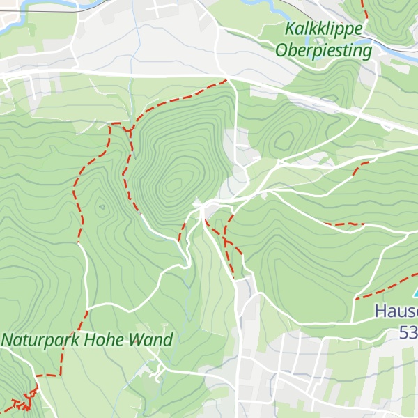 Map of Zitherwirt / Gasthof Ruine Starhemberg