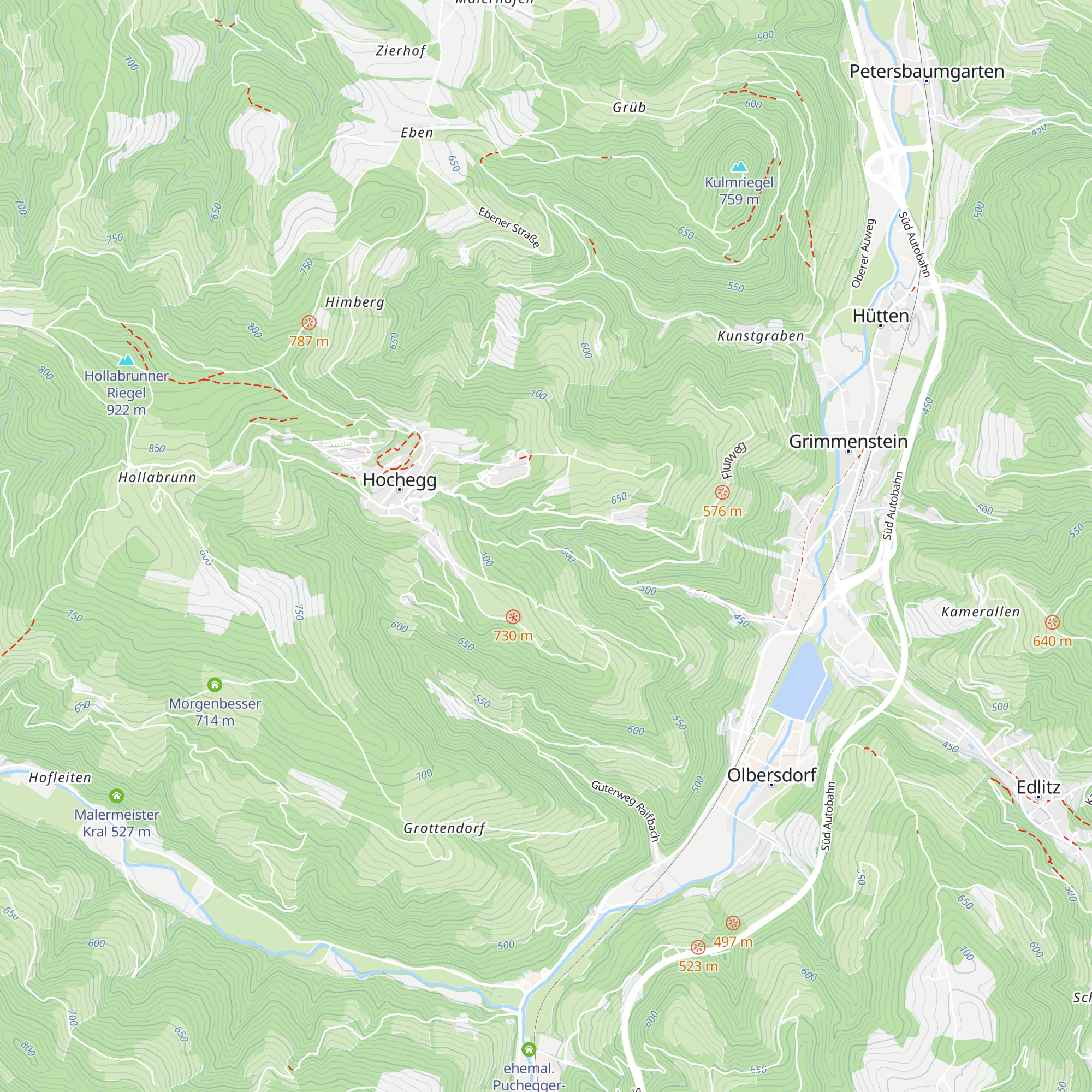 Villa Kunterbunt map