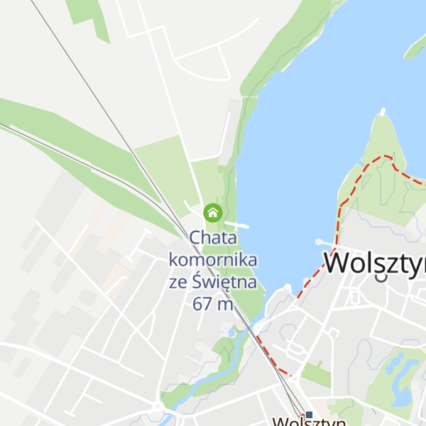 Map of Chata komornika ze Świętna