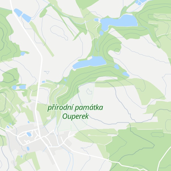 Map of Na Stráni