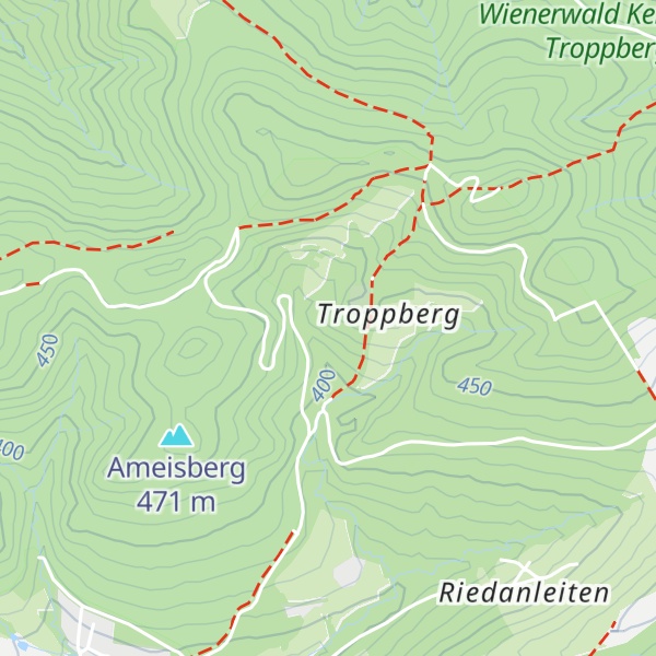 Map of Hexenhäuser