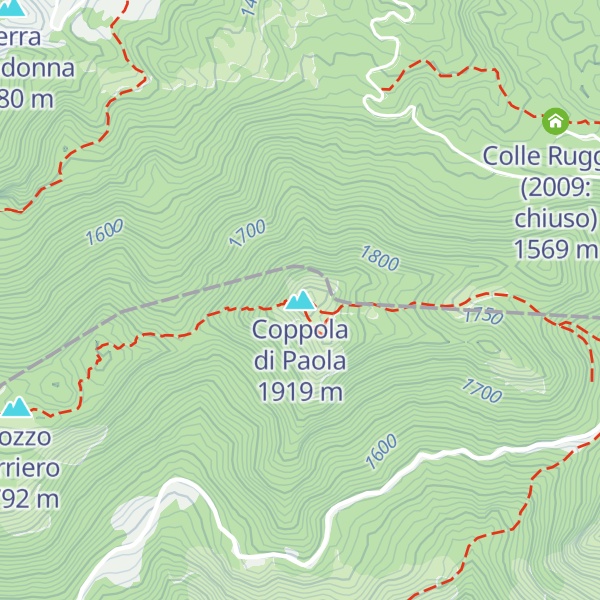 Map of Coppola di Paola