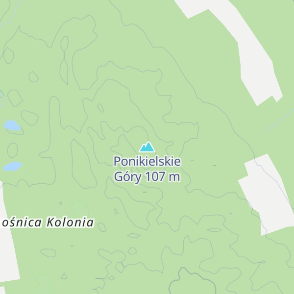 Map of Ponikielskie Góry