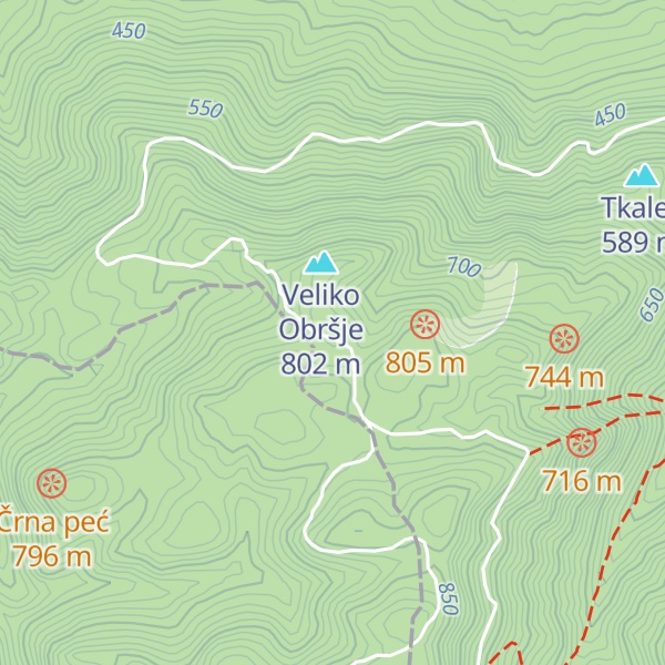 Map of Šumarska kuća