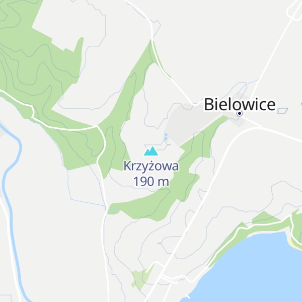 Map of Krzyżowa