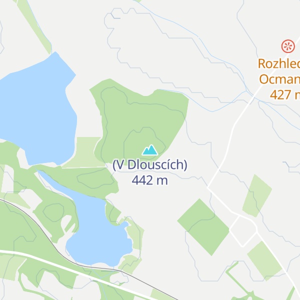Map of (V Dlouscích)