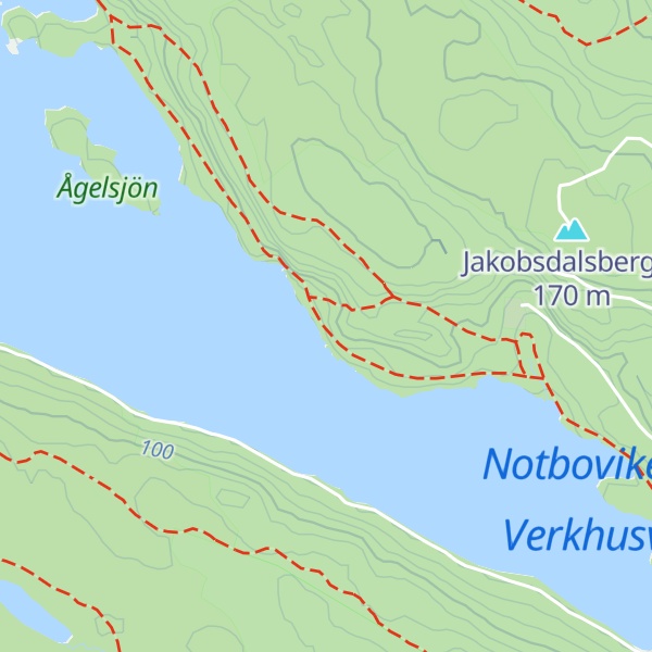 Map of Bermudaväggen