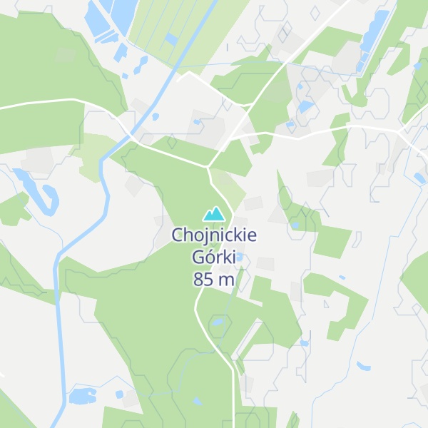 Map of Chojnickie Górki