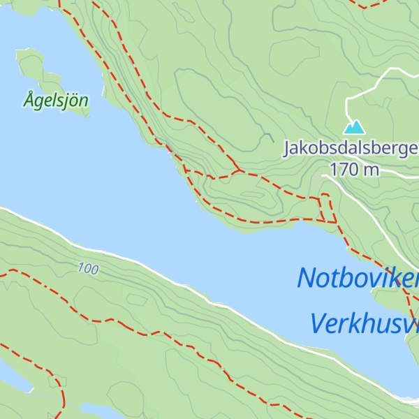 Map of Badklippan