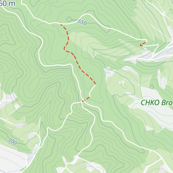 Map of Na Perném