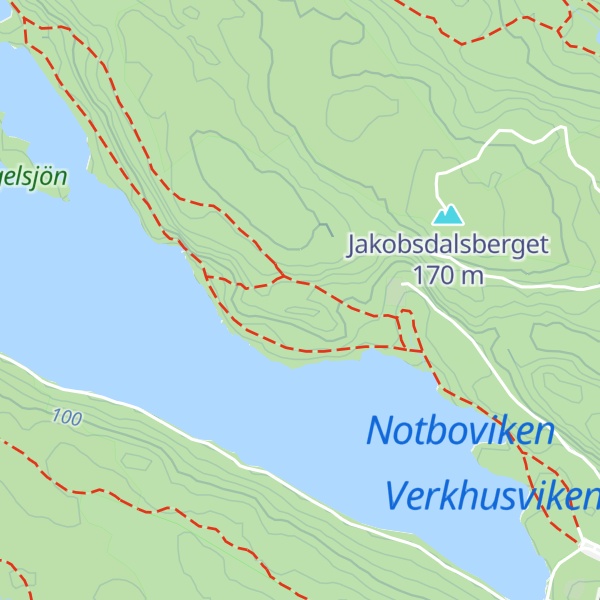 Map of Nordväggen