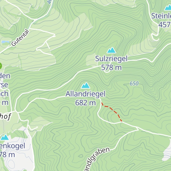 Map of Allandriegel