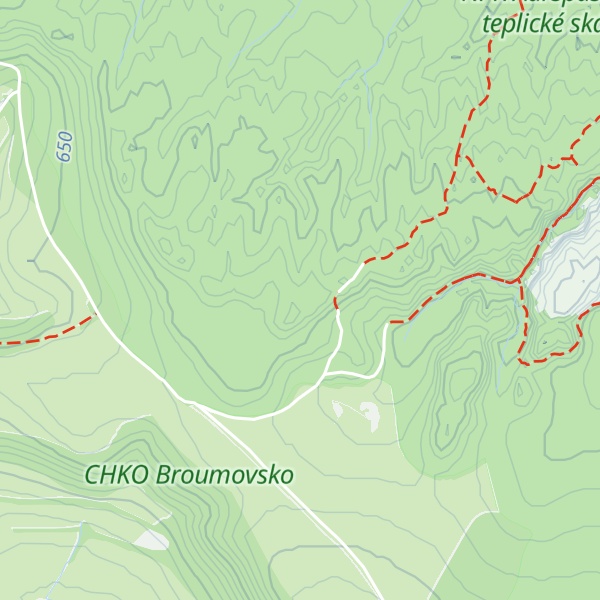 Map of Nad srázem