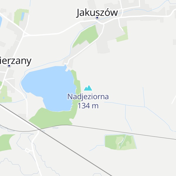Map of Nadjeziorna