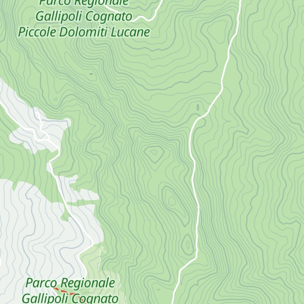 Map of Monte Costa La Rossa