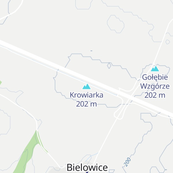 Map of Krowiarka